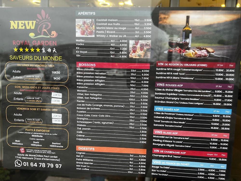 Royal Garden - Menu Image 1